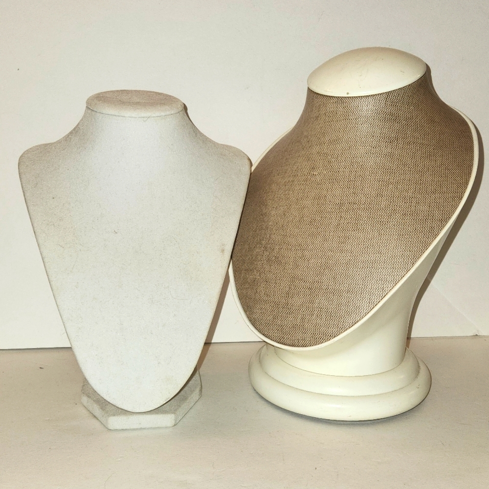 Two Necklace Display Pieces